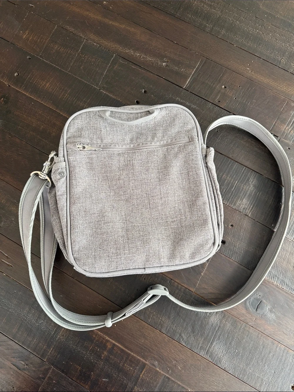 Pacsafe Gray Crossbody RFID Bag - anti theft